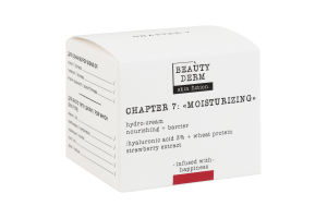 Гідро-крем для обличчя з гіалуроновою кислотою та полуницею Skin fiction Beautyderm 50мл