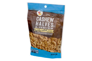 Ahold Cashew Halves & Pieces Lightly Salted with Sea Salt