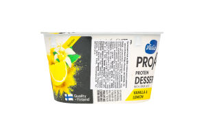 Десерт сирковий Valio ваніль-лимон протеїн безлакт