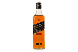 Виски 0.5л 40% 12YO Black label Johnnie Walker бут