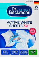 Салфетки для обновления белого цвета ткани Original Dr.Beckmann 15шт