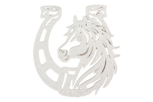 Прикраса новорічна Mislt Кінь-підкова