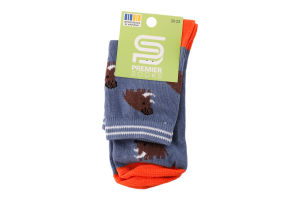 Шкарпетки дитячі Звірі класичні р.20-22 16Д-12 Premier Socks