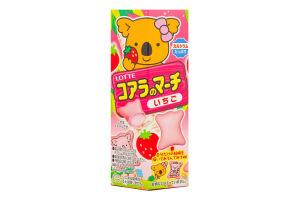 Печиво Koala's March з начинкою зі смаком полуниці