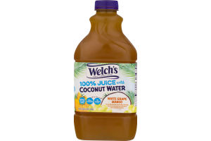 Welch's 100% Juice With Coconut Water White Grape Mango