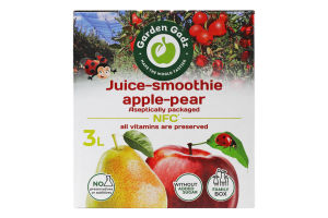 Сік-смузі яблучно-грушевий Garden Gadz к/у 3л