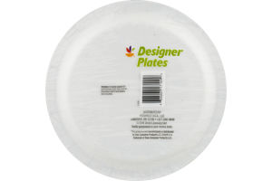 Ahold Designer Plates Paper - 80 CT