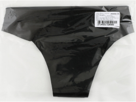 Труси-стрінги жіночі чорні 80%ПА 20%еластан р.M/L/XL CH0610 Коттон Хілл