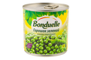 Горошек зеленый стерилизованный Bonduelle ж/б 400г