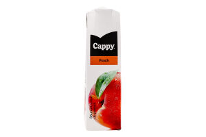 Нектар пастеризованный персиковый Cappy т/п 1л