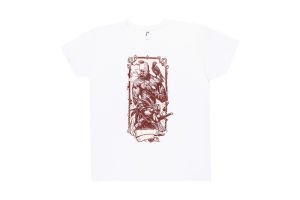 Футболка Sol's Imperial Cossack with hawk білий L