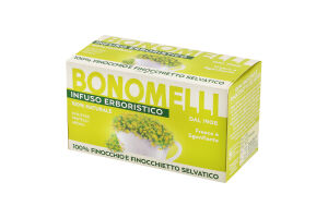 Чай Bonomelli Фенхель та дикий фенхель 12шт И712 (Італ)