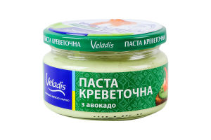 Паста креветочная с авокадо Veladis с/б 160г
