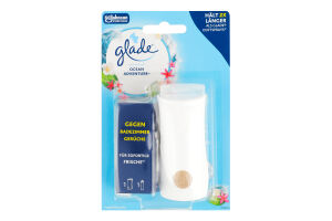 Освіжувач повітря міні-спрей Лазурная хвиля та магнолія Ocean adventure Touch&Fresh Glade 10мл