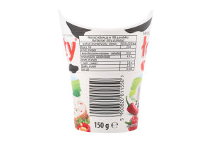 Крем-сир збитий Мексиканський смак 58% 150г стакан Laciaty