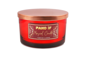 Свічка ароматична Magical candle Tuberose Jasmine парафін скло 450г Пако ІФ