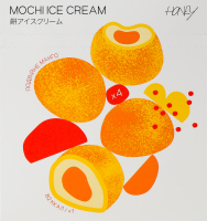 Мороженое Двойное манго Mochi Honey к/у 152г