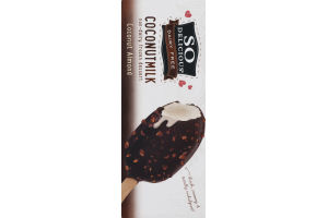 So Delicious Dairy Free Coconut Milk Non-Dairy Frozen Dessert Coconut Almond - 4 CT