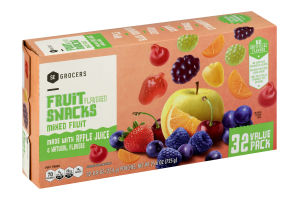 SE Grocers Flavored Fruit Snacks Mixed Fruit - 32 CT