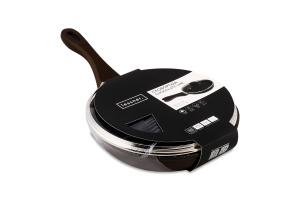 Сковорода Chocolate Line литий алюміній протипригарне покриття з кришкою 24см Lessner