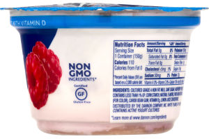Dannon Oikos Nonfat Yogurt Raspberry