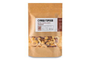 Смесь орехов жареных Novus д/п 100г