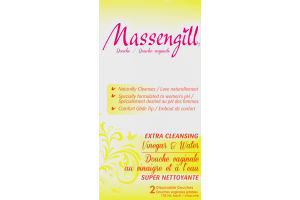 (CN) Massengill Douche Vinegar & Water - 2 CT, Massengill Douche Vaginale Au Vinaigre Et A L'eau - 2 CT