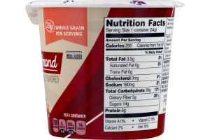 Ahold Instant Oatmeal Multigrain Strawberry Almond