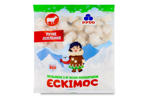 Пельмени замороженные с мясом говядины Эскимос Рудь м/у 800г