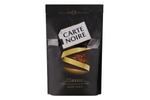 Кофе натуральный растворимый сублимированный Classic Carte Noire д/п 210г