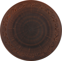 Тарілка кераміка декор плоска 21см Духм'яна піч