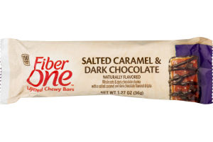 Fiber One Layered Chewy Bars Salted Caramel & Dark Chocolate