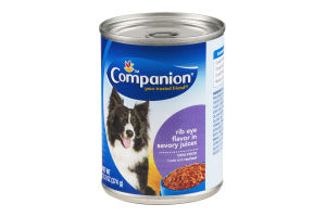 Companion Dog Food Rib Eye Flavor