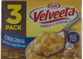 Kraft Velveeta Shells & Cheese Original - 3 CT
