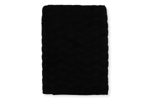 Рушник чорний махровий жакард 100*150см 500г/м2 ГМ Текстайл