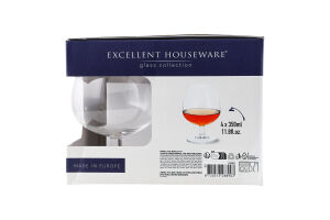 Келих для коньяку 350мл №CC7001530 Excellent Houseware 4шт