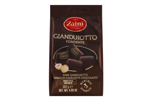 Цукерки Zaini Gianduiotti з фундуком з темн шокол