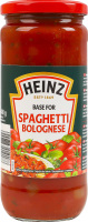Соус для спагетти пастеризованный Болоньезе Heinz c/б 480г