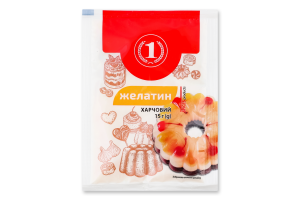 Желатин харчовий ТМ "1" м/у 15г