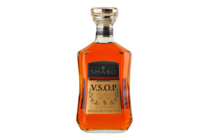 Бренди 0.5л 40% 5 звезд V.S.O.P Shabo к/у