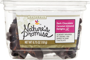 Nature's Promise Dark Chocolate Caramel Almond Delights