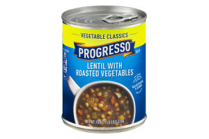 Progresso Vegetable Classics Lentil With Roasted Vegetables Soup