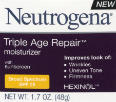 Neutrogena Triple Age Repair Moisturizer with Sunscreen Broad Spectrum SPF 25