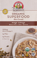 Dr. McDougall's Organic Superfood Hot Cereal Mega Omega Packets - 4 CT