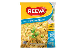 Лапша быстрого приготовления со вкусом сыра и зелени Reeva м/у 85г