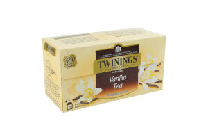 Чай черный с ароматом ванили Twinings к/у 25х2г