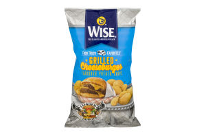 Wise Potato Chips Grilled Cheeseburger Flavored