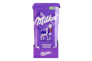 Шоколад молочний Milka м/у 90г