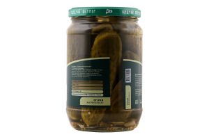 Огірки мариновані 720мл твіст/б Щедрий фермер