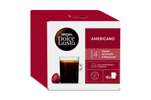 Кава натуральна натуральна смажена мелена Американо Dolce Gusto Nescafe к/у 16х8.5г